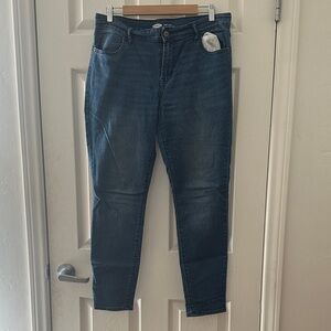 Old Navy Women's Dark Blue Skinny Jeans